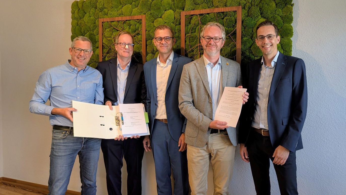 Konzessionsvertrag ist unterschrieben